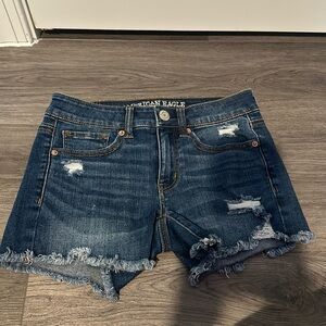 american eagle jean shorts